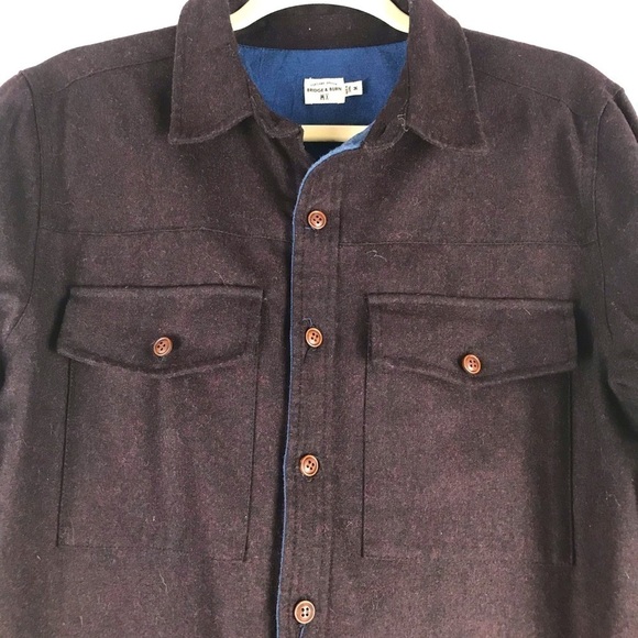 Bridge & Burn Cedar Overshirt Size M - Picture 2 of 8